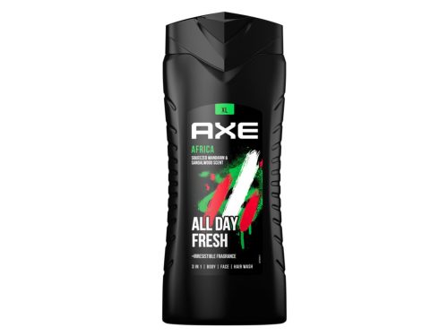 Axe férfi tusfürdő 3in1 400ml - Africa