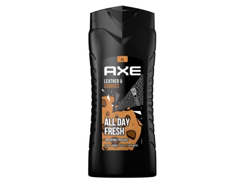 Axe férfi tusfürdő 3in1 400ml - Leather & Cookies