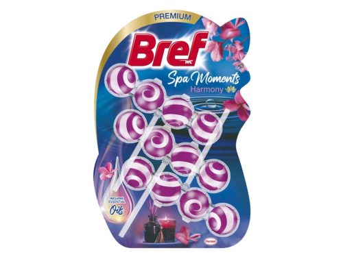 Bref PRÉMIUM WC frissítő 3X50g - Spa Moments Harmony