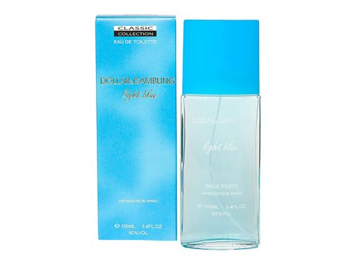 Classic női Eau de Toilette 100 ml - Dollar and Gambling Light Blue