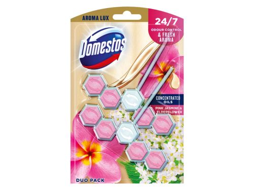 Domestos Aroma Lux WC frissítő 2x55g - Pink jázmin és Bodzavirág