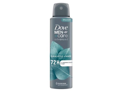 Dove Men deo SPRAY 72h 150ml - Advanced Care - Eukaliptusz és Menta