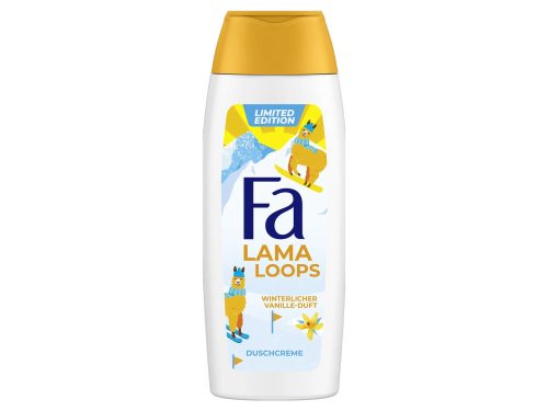 Fa női tusfürdő 250ml - Llama loops - Vanília