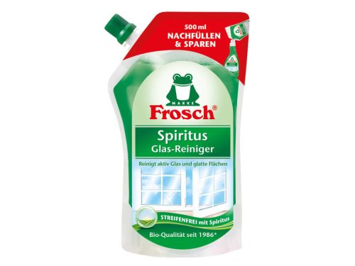 Frosch ablak- és üvegtisztító spiritusszal 500ml - Utántöltő