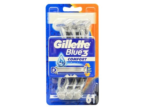 Gillette Blue3 eldobható borotva 6db - Comfort