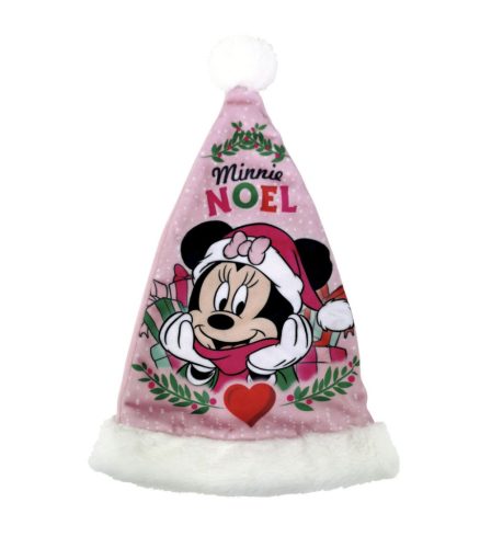 Minnie Noel mikulás sapka 37 cm