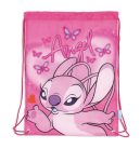 Lilo és Stitch, A csillagkutya Pink Angel sporttáska, tornazsák 44 cm