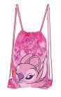 Lilo és Stitch, A csillagkutya Pink Angel sporttáska, tornazsák 44 cm