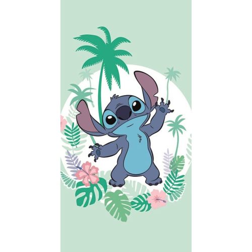 Lilo és Stitch, A csillagkutya Green fürdőlepedő, strand törölköző 70x140cm