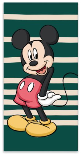 Mickey Green fürdőlepedő, strand törölköző 60x120cm