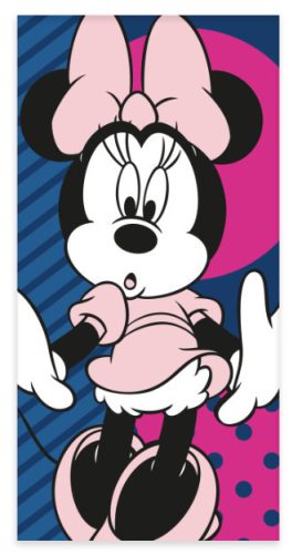 Minnie Surprise fürdőlepedő, strand törölköző 60x120cm