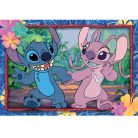 Lilo és Stitch, A csillagkutya Angel 2x20 db-os puzzle Clementoni