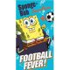 SpongyaBob  Football Fever Kéztörlő, arctörlő törölköző 35x65cm