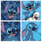 Disney Lilo és Stitch, A csillagkutya Cool Skate játéktároló 30×30×30 cm