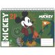 Mickey Hike A/4 spirál vázlatfüzet 30 lapos