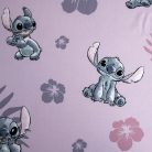 Lilo és Stitch, A csillagkutya Pink gumis lepedő 90x200 cm