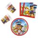 Paw Patrol Rescue Heroes, Mancs Őrjárat party szett 36 db-os 23 cm-es tányérral