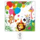 Jungle Balloons, Dzsungel szalvéta 20 db-os 33x33 cm FSC