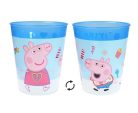 Peppa malac Messy Play pohár, műanyag 250 ml