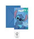 Lilo és Stitch, A csillagkutya Angel party meghívó 6 db-os FSC