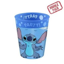   Lilo és Stitch, A csillagkutya Angel micro prémium műanyag pohár szett 4 db-os 250 ml