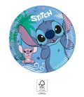 Lilo és Stitch, A csillagkutya Angel papírtányér 8 db-os 20 cm FSC