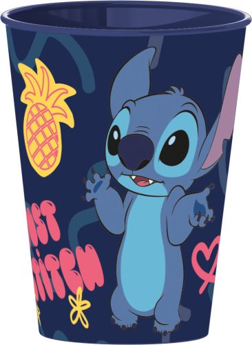 Lilo és Stitch Palms pohár, műanyag 260 ml