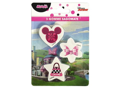 Minnie forma radír szett 3 db-os