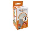 Trixline LED izzó gömb 6W-A60-E27-2700K - MELEG fehér