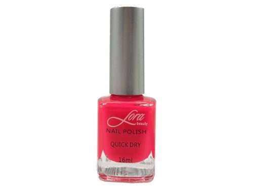 Lora quick dry körömlakk 16ml - Szuperpink