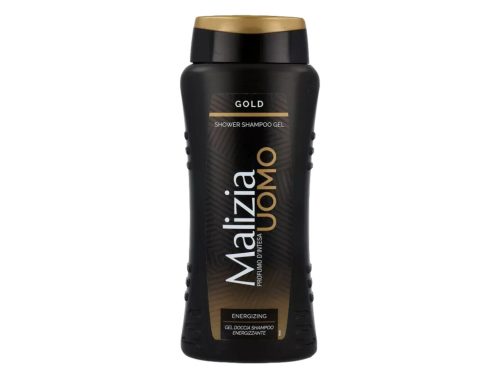 Malizia Uomo férfi tusfürdő és sampon 250ml - Gold