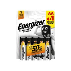 Energizer Alkaline Power ceruzaelem (AA) 4+1 db