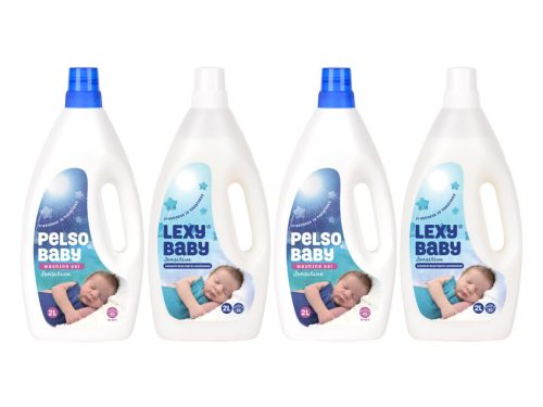 Pelso-Lexy Baby mosószer-öblítő csomag (4x2L) - Sensitive