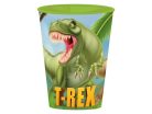 Dinoszaurusz T-Rex pohár, műanyag 260 ml