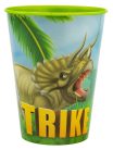 Dinoszaurusz T-Rex pohár, műanyag 260 ml