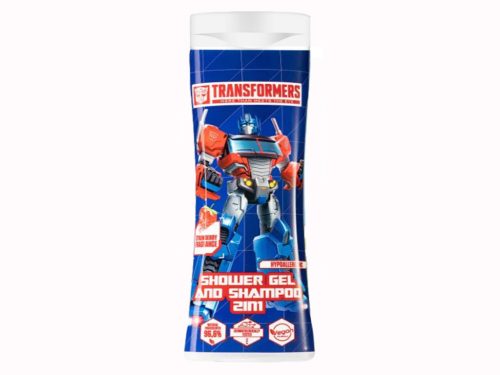 Transformers hipoallergén 2in1 tusfürdő és sampon  300ml - Eper