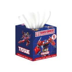 Transformers dobozos papírzsebkendő  3 rétegű - 60db